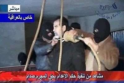 Saddam Hussein enforcado